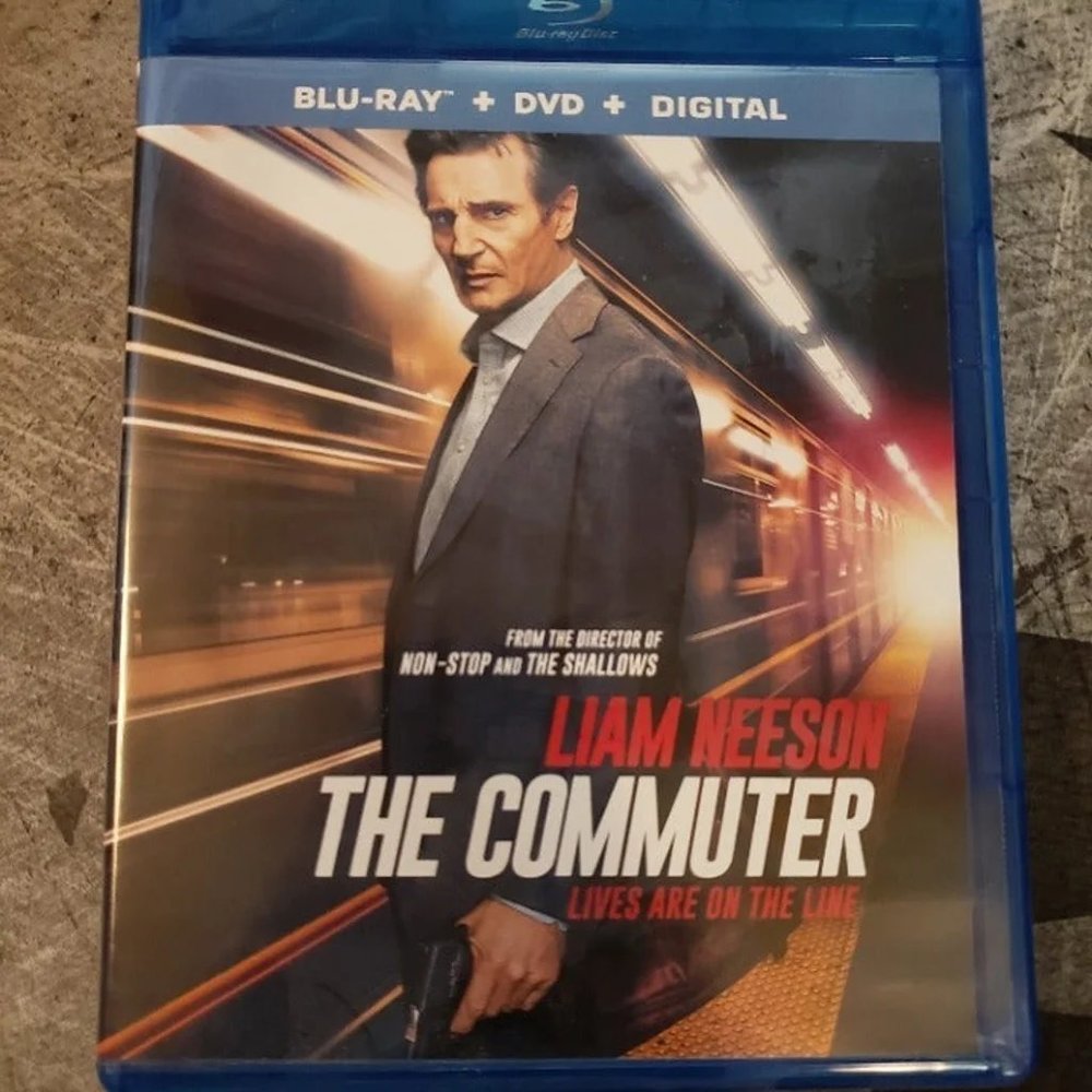 The Commuter (Blu‑ray + DVD, 2018) | Liam Neeson Action Thriller - Picture 2 of 6